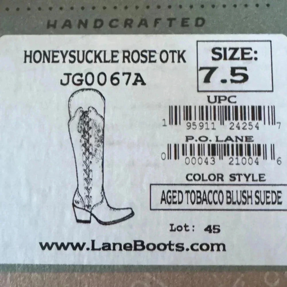 Honeysuckle Rose OTK Boot - Junk Gypsy - Picture 3 of 7